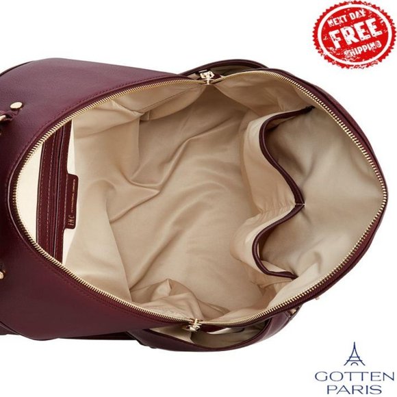 I.N.C. International Concepts Kolleene Dome Faux Leather Medium Women\'s Backpack